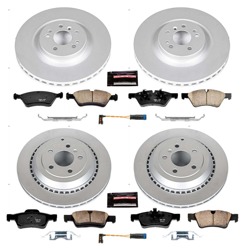 Power Stop CRK6707 Z23 Evolution Sport Front And Rear Brake Kit for 2007-2008 Mercedes-Benz GL320 product image