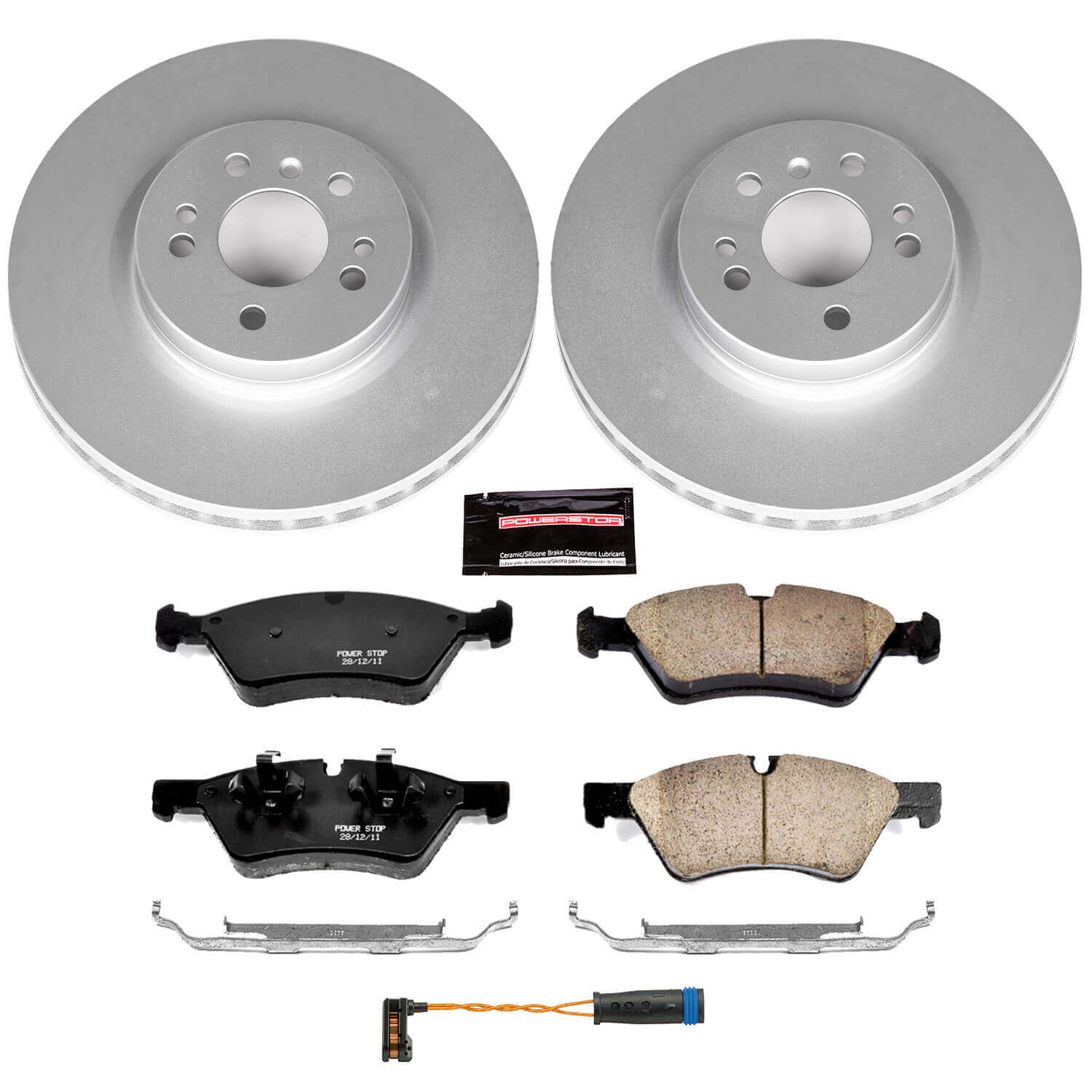 Power Stop CRK6709 Z23 Evolution Sport Front Brake Kit for 2007-2009 Mercedes-Benz ML320 product image