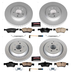 Power Stop CRK6711 Z23 Evolution Sport Front And Rear Brake Kit for 2007-2009 Mercedes-Benz R320 product image
