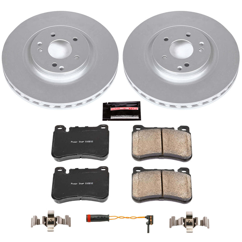 Power Stop CRK6713 Z23 Evolution Sport Front Brake Kit for 2005-2007 Mercedes-Benz C230 product image