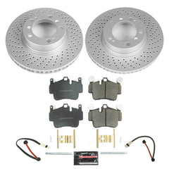 Power Stop CRK6731 Front Z17 Evolution Pad And Rotor Kit for 2006-2008 Porsche 911 Carrera product image
