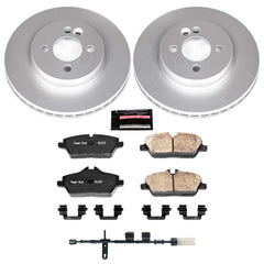 Power Stop CRK6739 Z23 Evolution Sport Front Brake Kit for 2011 MINI Cooper Base, Clubman product image