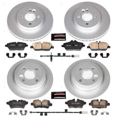 Power Stop CRK6740 Z23 Evolution Sport Front And Rear Brake Kit for 2011 MINI Cooper Base, Clubman product image