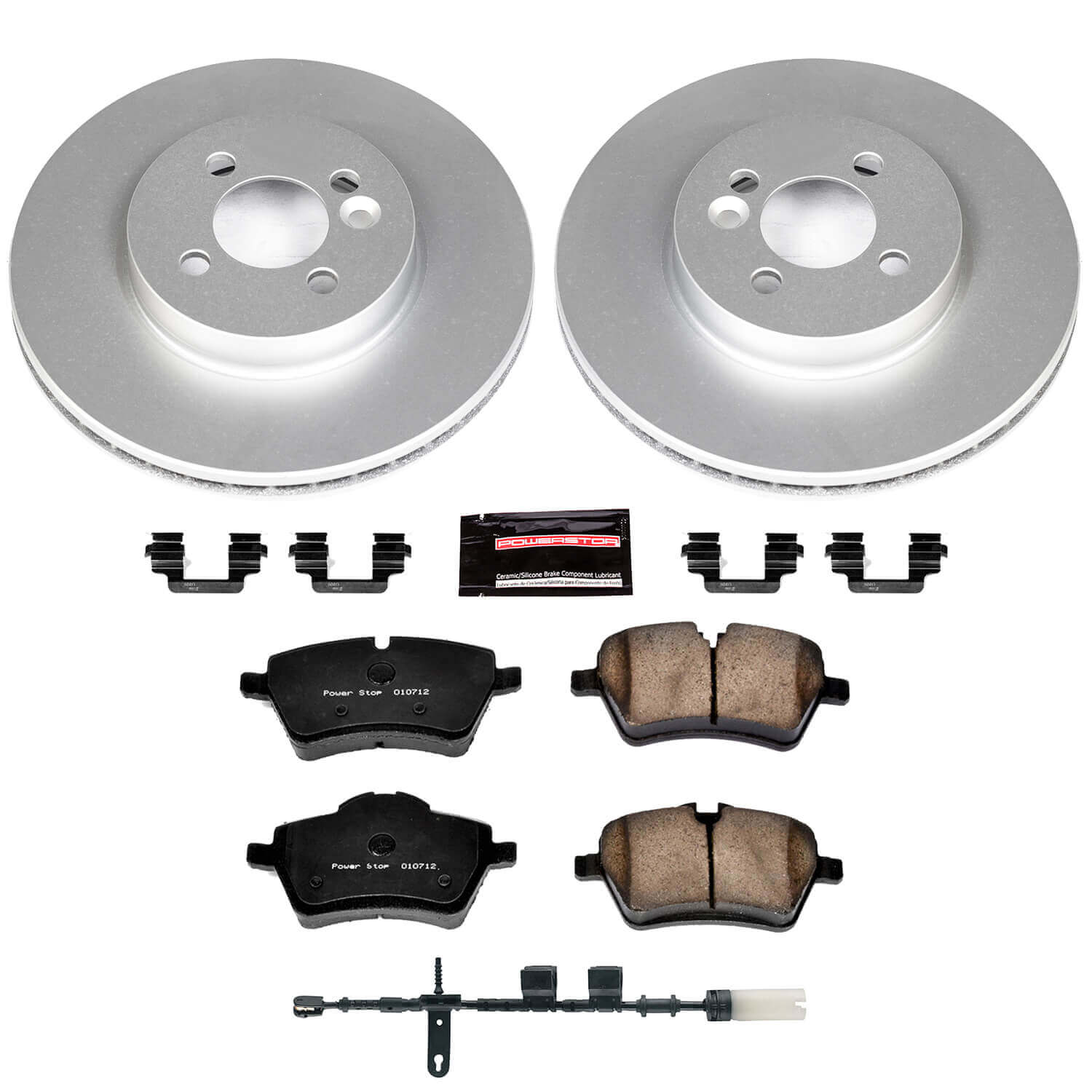 Power Stop CRK6741 Z23 Evolution Sport Front Brake Kit for 2012-2014 MINI Cooper Coupe S, Roadster S, S, S Clubman product image