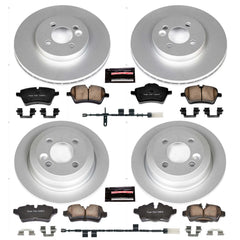 Power Stop CRK6742 Z23 Evolution Sport Front And Rear Brake Kit for 2012-2014 MINI Cooper Coupe S, Roadster S, S, S Clubman product image