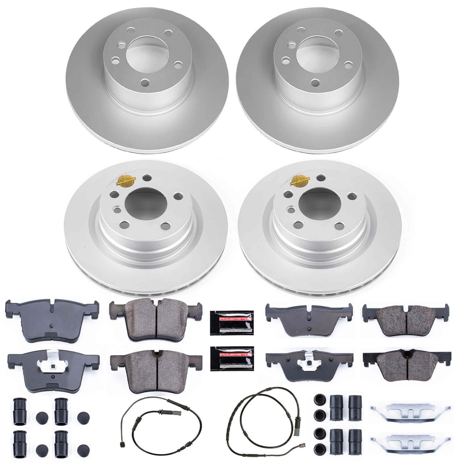 Power Stop CRK6744 Z23 Evolution Sport Front And Rear Brake Kit for 2014-2016 BMW 228I product image
