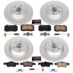 Power Stop CRK6751 Z23 Evolution Sport Front And Rear Brake Kit for 2003 Mercedes-Benz SL500 product image