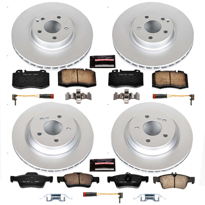 Power Stop CRK6751 Z23 Evolution Sport Front And Rear Brake Kit for 2003 Mercedes-Benz SL500 product image
