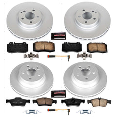 Power Stop CRK6753 Z23 Evolution Sport Front And Rear Brake Kit for 2007-2009 Mercedes-Benz E550 Rear Wheel Drive product image