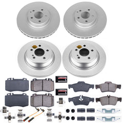 Power Stop CRK6754 Z23 Evolution Sport Front And Rear Brake Kit for 2007-2012 Mercedes-Benz SL550 product image
