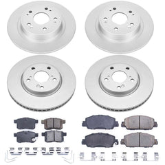 Power Stop CRK6778 Z17 Evolution Front And Rear Brake Kit for 2013 Honda Accord EX-L, Touring product image