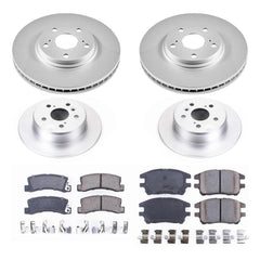 Power Stop CRK6783 Z17 Evolution Front And Rear Brake Kit for 2002-2003 Lexus RX300 All Wheel Drive product image
