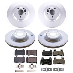 Power Stop CRK6797 Z17 Evolution Front And Rear Pad And Rotor Kit for 2012-2021 Tesla Model S product image