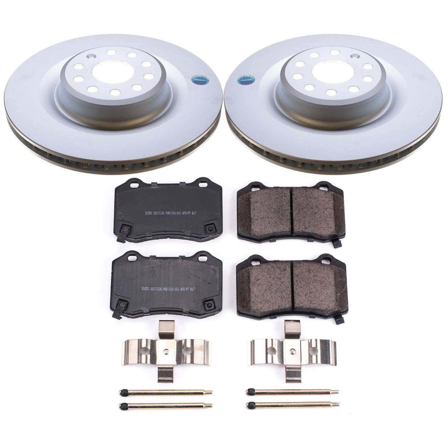 Power Stop CRK6799 Z17 Evolution Rear Pad And Rotor Kit for 2012-2021 Tesla Model S product image