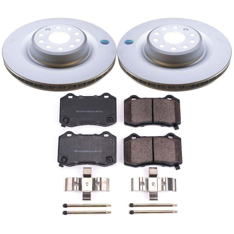 Power Stop CRK6799 Z17 Evolution Rear Pad And Rotor Kit for 2012-2021 Tesla Model S product image