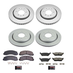 Power Stop CRK6803 Z17 Evolution Front And Rear Brake Kit for 2015-2017 Ford F-150 product image