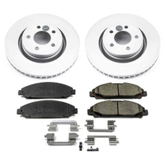 Power Stop CRK6809 Z17 Evolution Front Brake Kit for 2015-2017 Ford Mustang Ecoboost, Ecoboost Premium, V6 product image