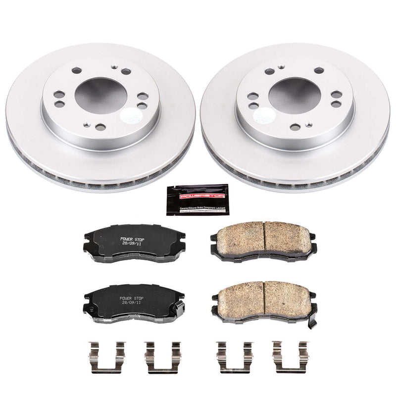 Power Stop CRK681 - Z17 Evolution Front Brake Kit vehicle fitment brake part