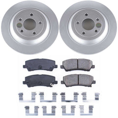 Power Stop CRK6813 Z17 Evolution Rear Pad And Rotor Kit for 2015-2017 Ford Mustang Ecoboost, Ecoboost Premium, V6 product image