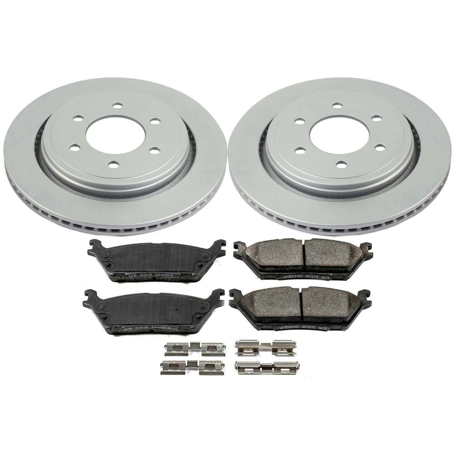Power Stop CRK6814 Z17 Evolution Rear Brake Kit for 2015-2017 Ford F-150 product image