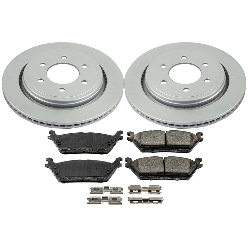 Power Stop CRK6814 Z17 Evolution Rear Brake Kit for 2015-2017 Ford F-150 product image