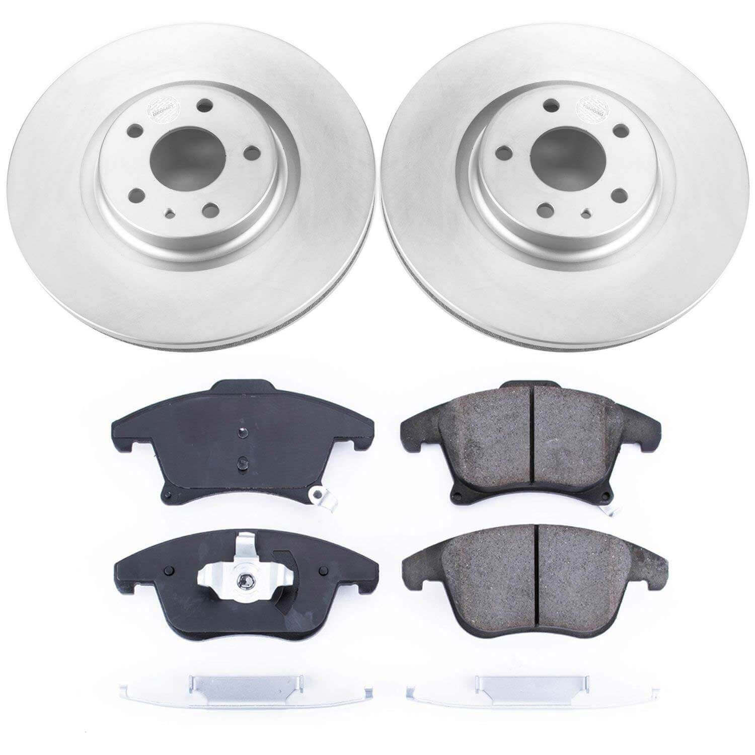 Power Stop CRK6816 Z17 Evolution Front Brake Kit for 2013-2016 Ford Fusion Energi SE, Energi Titanium product image