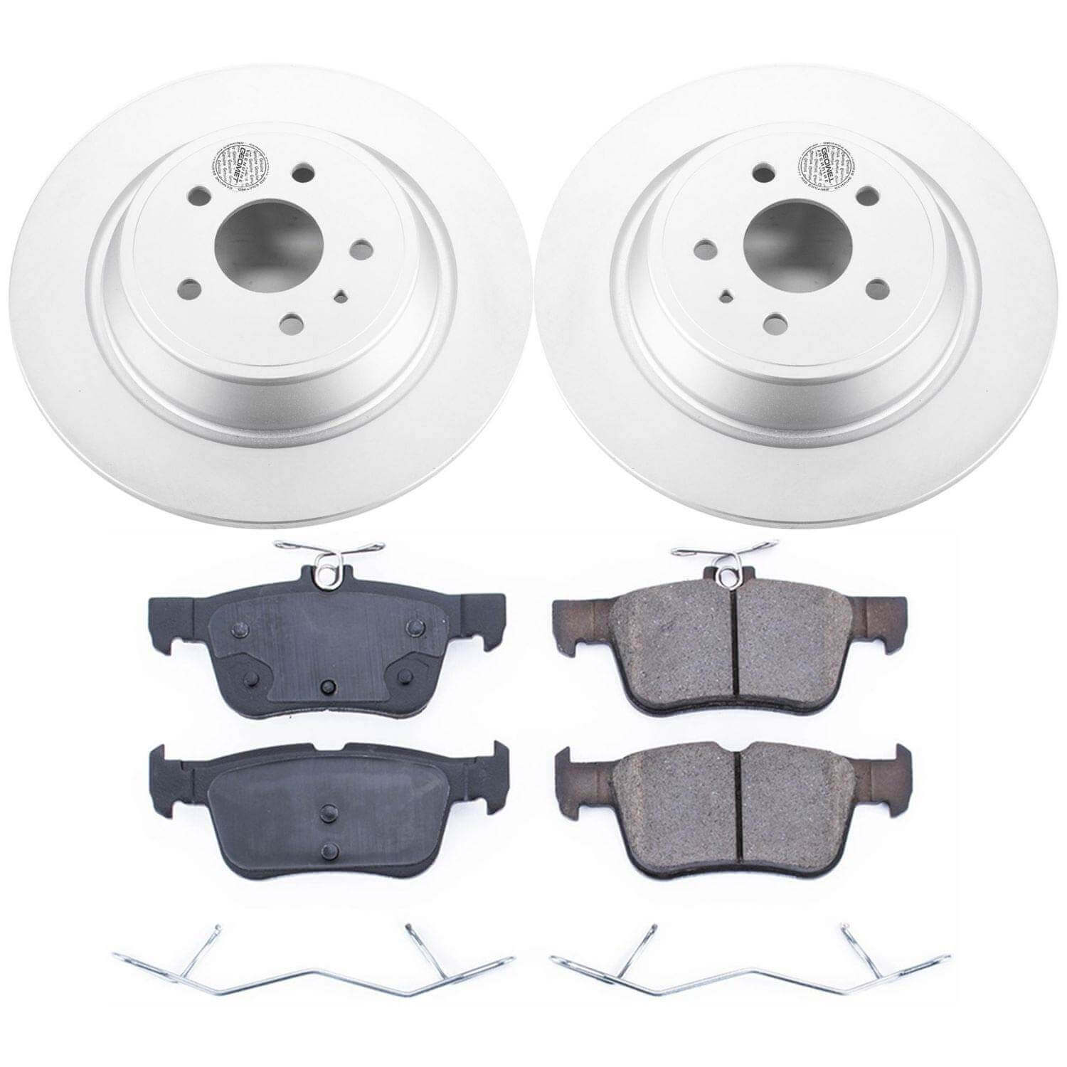 Power Stop CRK6817 Z17 Evolution Rear Brake Kit for 2013-2016 Ford Fusion Energi SE, Energi Titanium product image