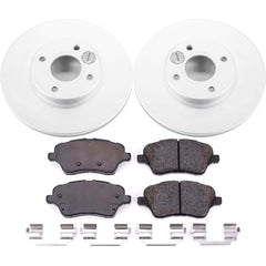 Power Stop CRK6818 Z17 Evolution Front Brake Kit for 2014-2019 Ford Fiesta Rear Disc product image