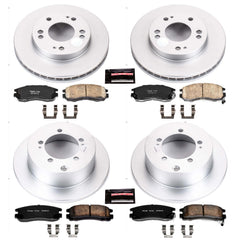 Power Stop CRK683 - Z17 Evolution Front And Rear Brake Kit vehicle fitment brake part