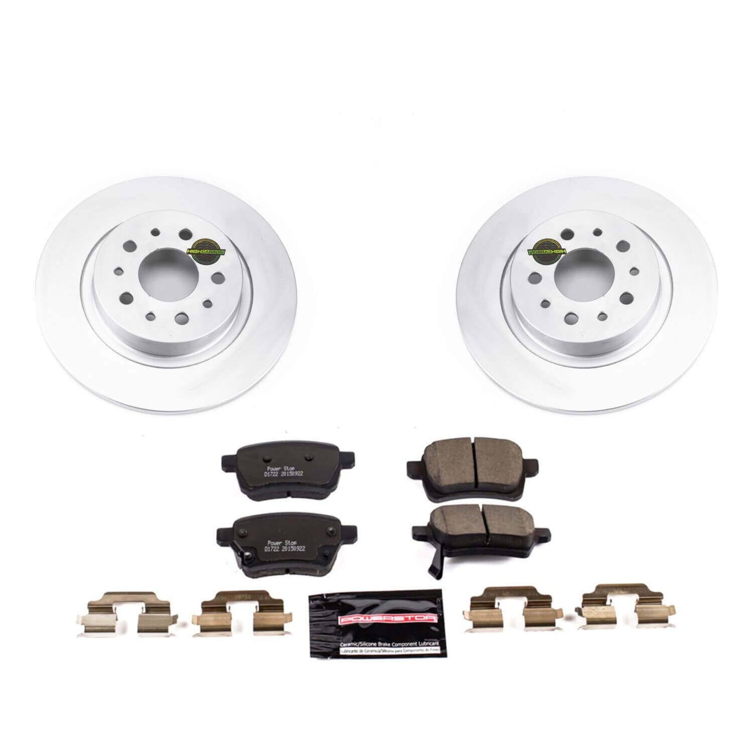 Power Stop CRK6838 Z23 Evolution Sport Rear Brake Kit for 2014-2020 Fiat 500L product image