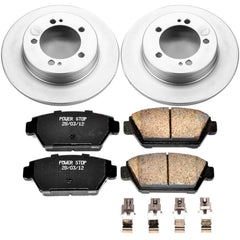 Power Stop CRK684 Z17 Evolution Rear Brake Kit for 1990-1993 Eagle Talon product image