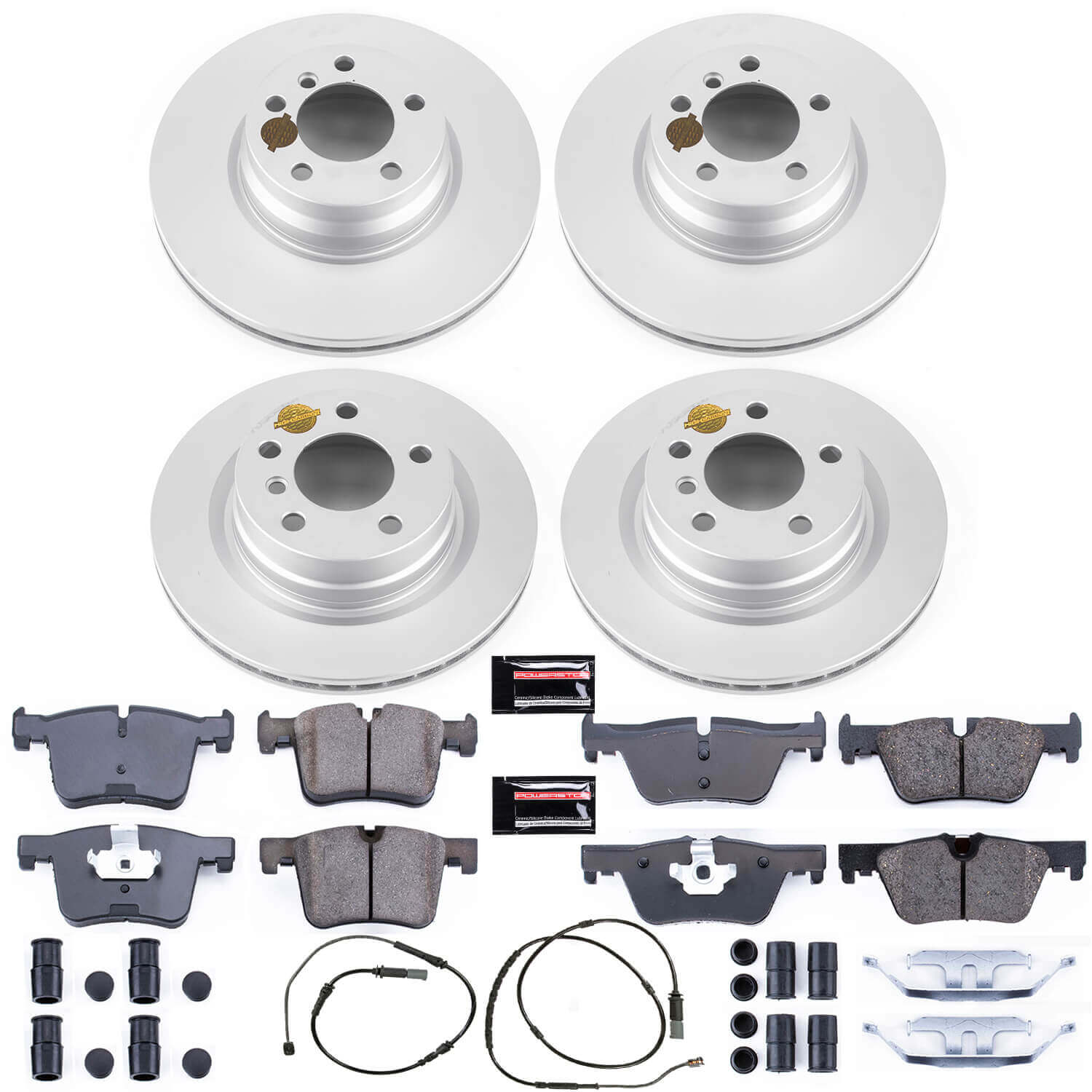 Power Stop CRK6853 Z23 Evolution Sport Front And Rear Brake Kit for 2014-2015 BMW 228I product image