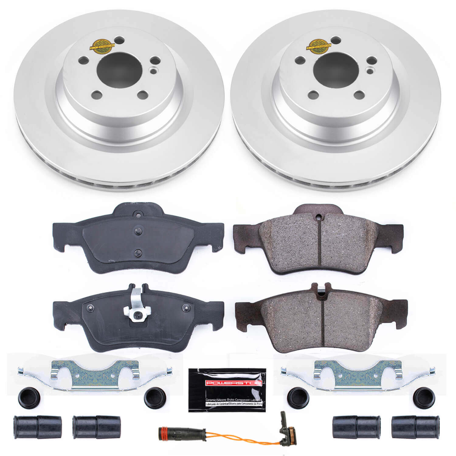 Power Stop CRK6881 Z23 Evolution Sport Rear Brake Kit for 2012-2018 Mercedes-Benz CLS550 product image