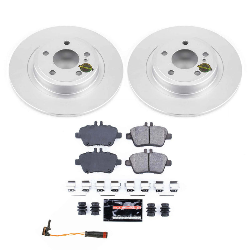 Power Stop CRK6895 Z23 Evolution Sport Rear Brake Kit for 2012-2016 Mercedes-Benz SLK350 product image