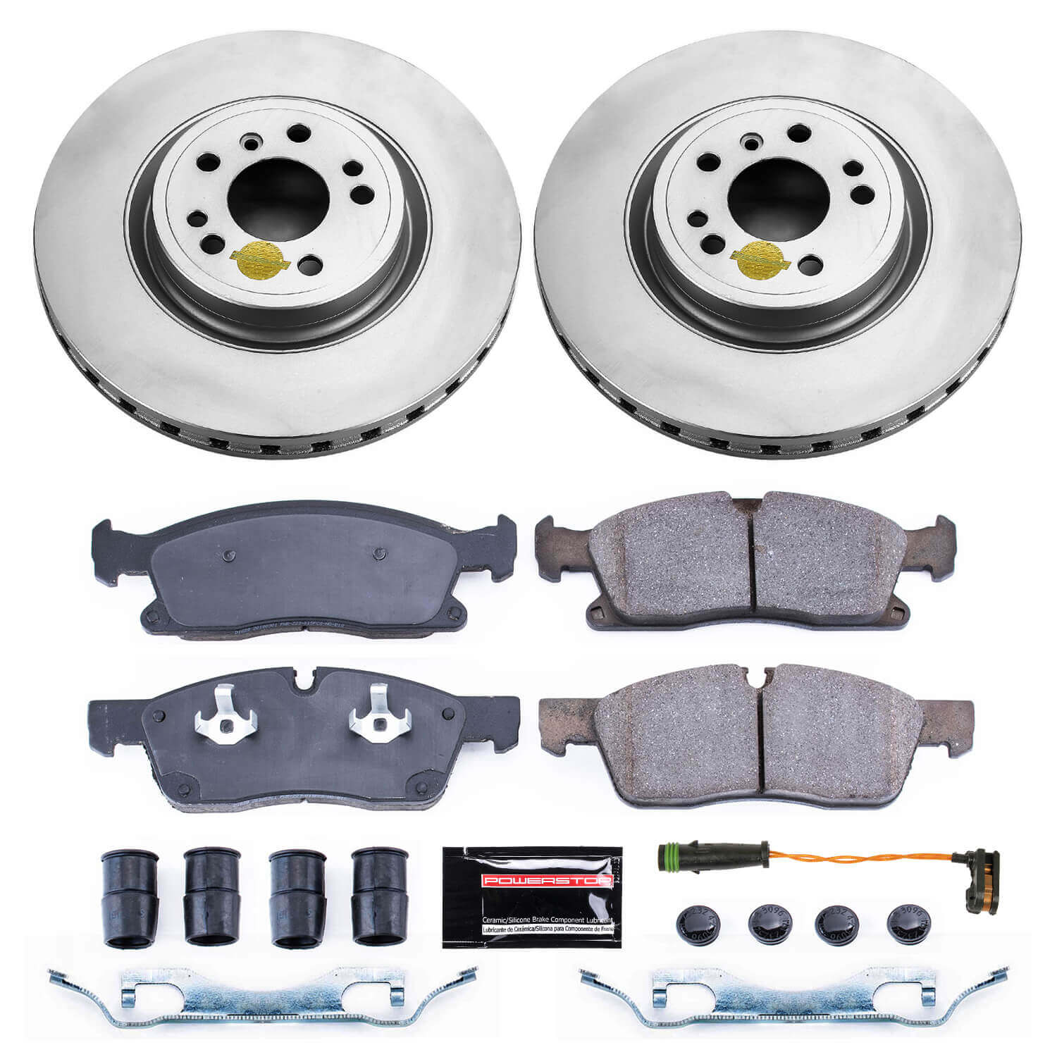 Power Stop CRK6897 Z23 Evolution Sport Front Brake Kit for 2016-2017 Mercedes-Benz GLE300D product image