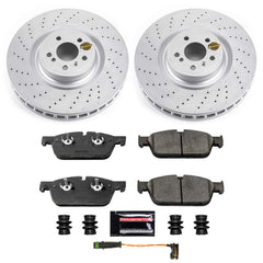 Power Stop CRK6900 Z23 Evolution Sport Front Brake Kit for 2016 Mercedes-Benz GLE450 AMG product image