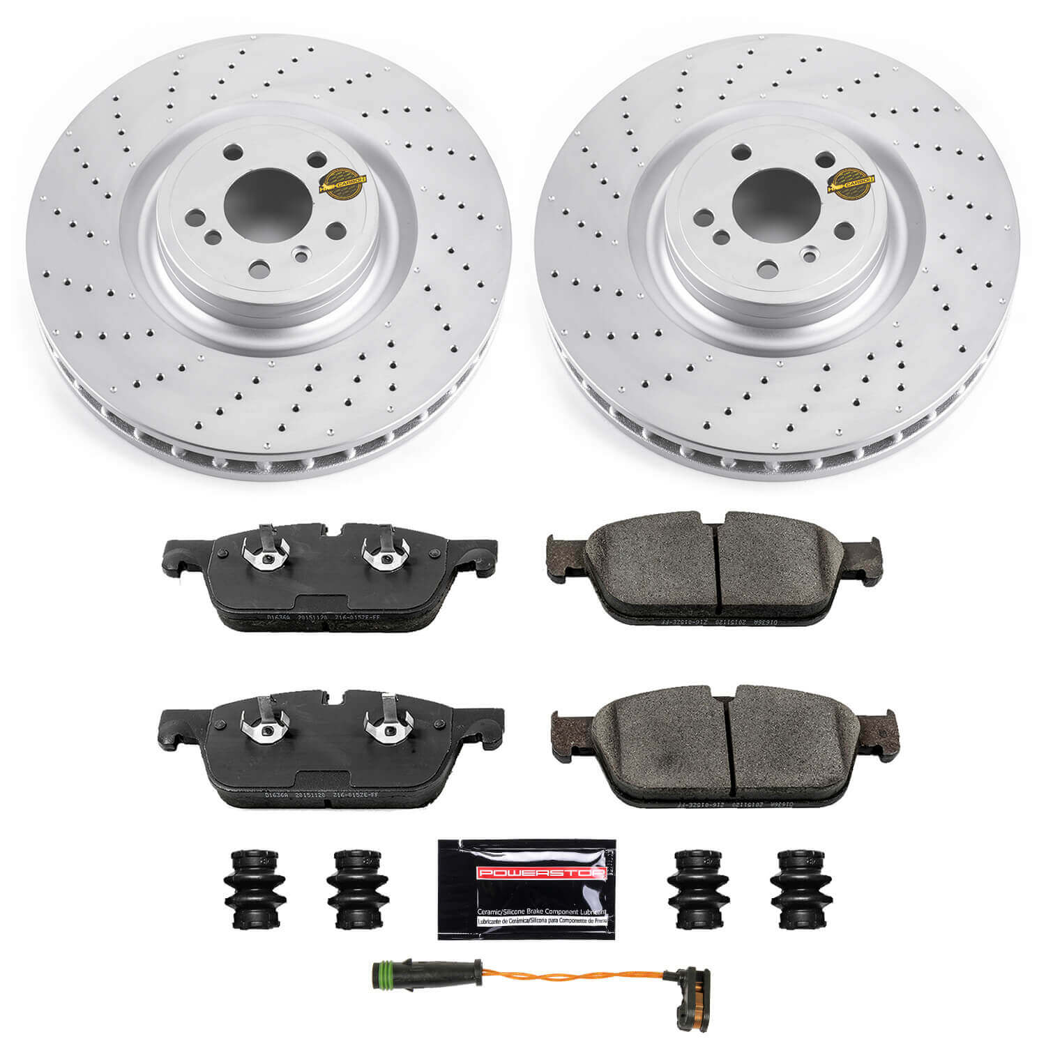 Power Stop CRK6901 Z23 Evolution Sport Front Brake Kit for 2013-2016 Mercedes-Benz GL450 product image