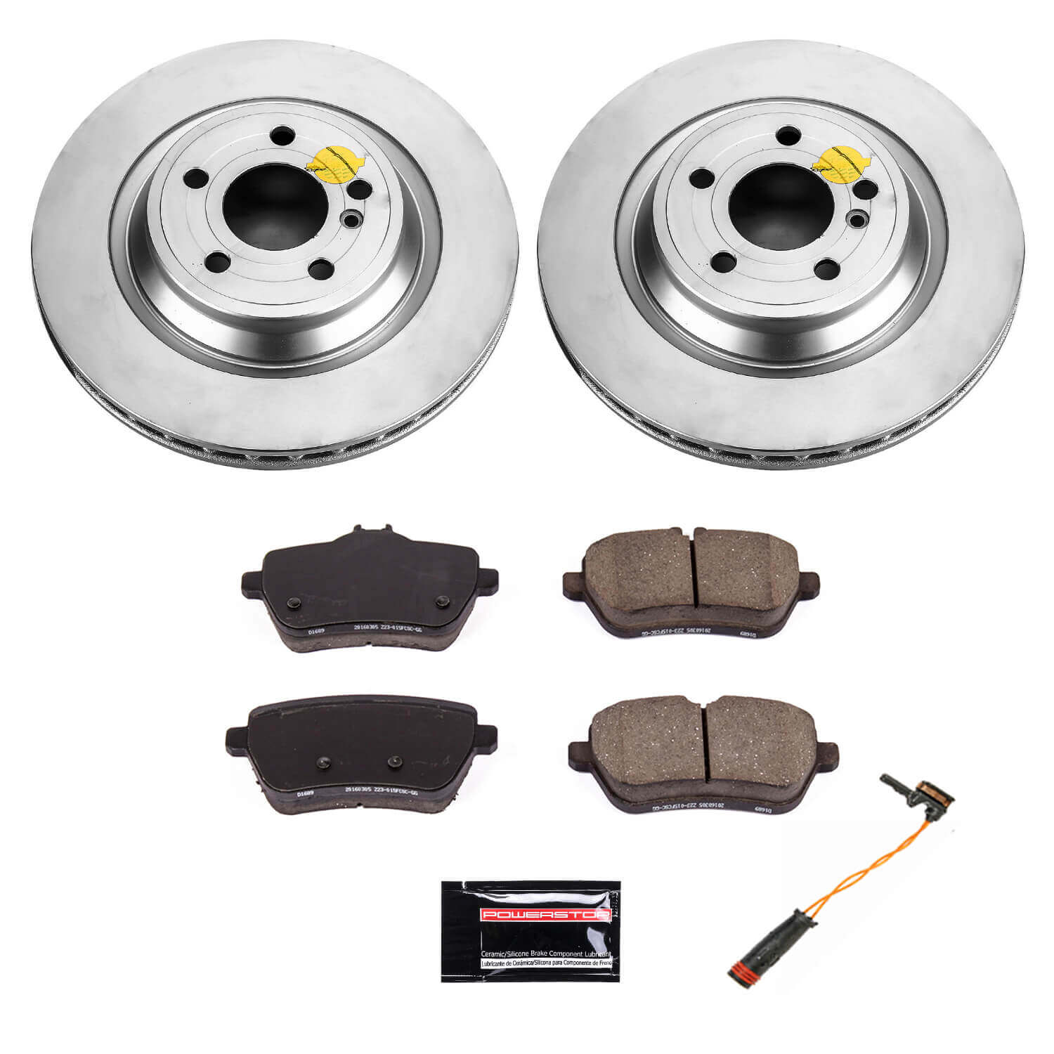 Power Stop CRK6904 Z23 Evolution Sport Rear Brake Kit for 2015-2016 Mercedes-Benz SL400 product image