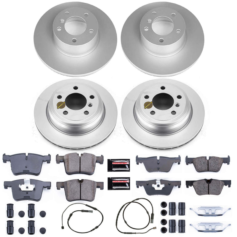 Power Stop CRK6925 Z23 Evolution Sport Front And Rear Brake Kit for 2013-2018 BMW 320I Xdrive product image