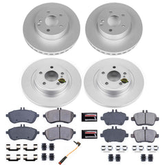 Power Stop CRK6926 Z23 Evolution Sport Front And Rear Brake Kit for 2012-2015 Mercedes-Benz SLK250 product image