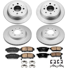 Power Stop CRK693 Z17 Evolution Front And Rear Brake Kit for 1994-1996 Acura Integra product image