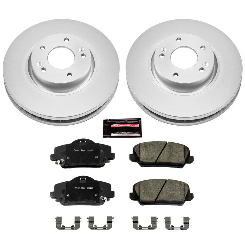 Power Stop CRK6935 Z17 Evolution Front Brake Kit for 2014-2016 Kia Forte Koup Sx product image