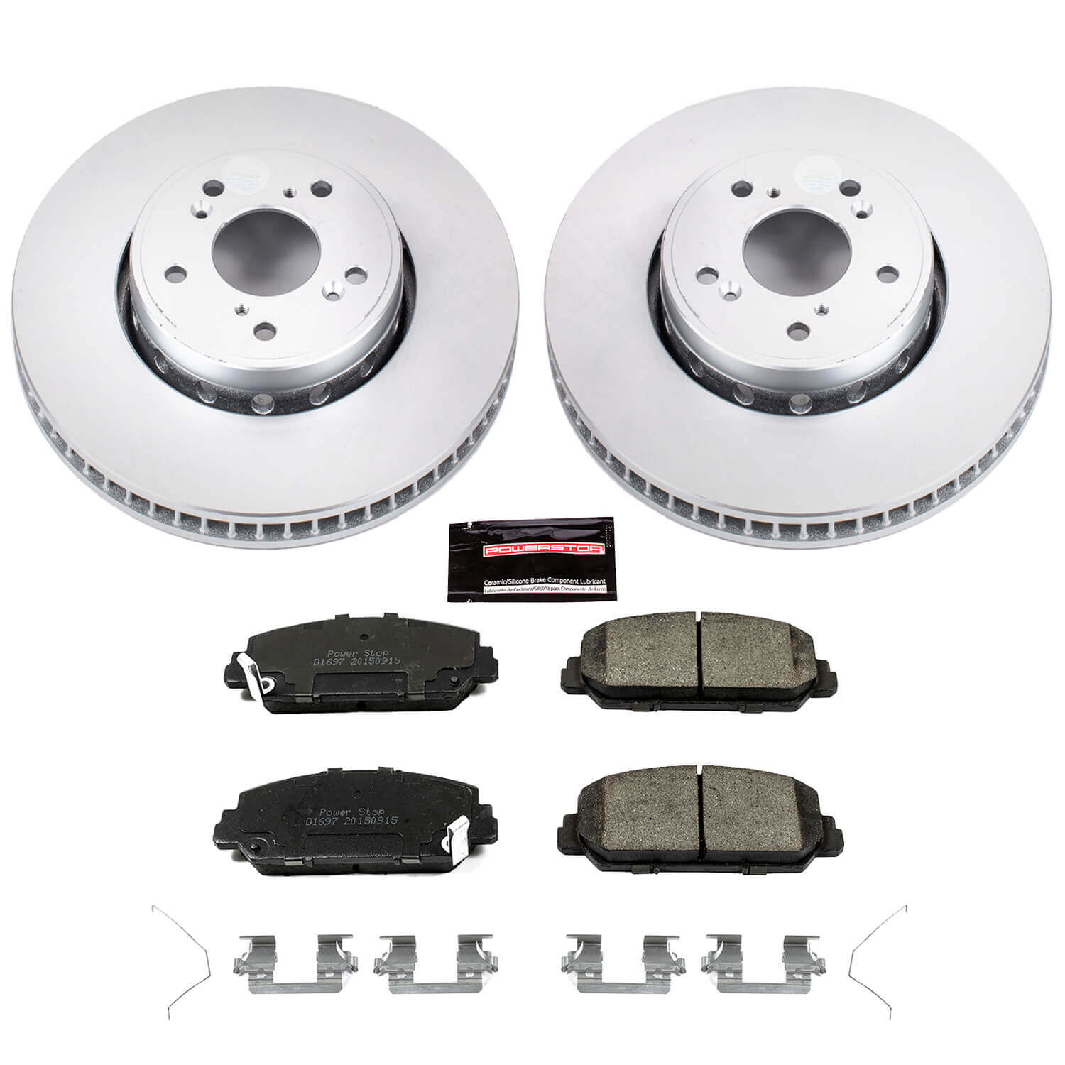Power Stop CRK6940 Z17 Evolution Front Brake Kit for 2016 Acura ILX product image