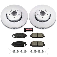 Power Stop CRK6940 Z17 Evolution Front Brake Kit for 2016 Acura ILX product image