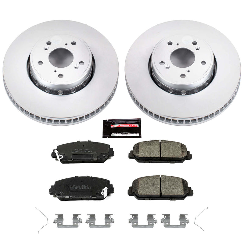 Power Stop CRK6940 Z17 Evolution Front Brake Kit for 2016 Acura ILX product image
