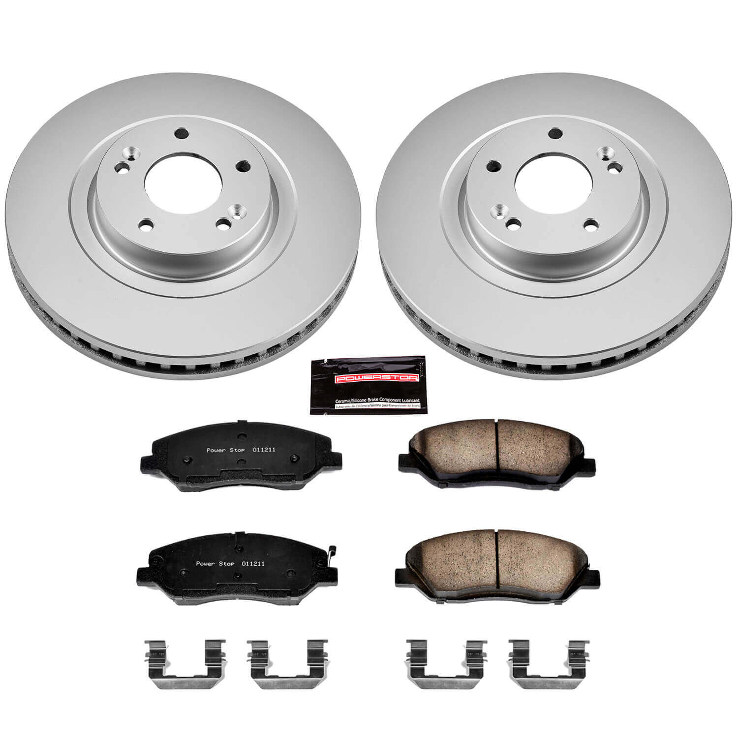 Power Stop CRK6951 Z17 Evolution Front Brake Kit for 2013-2016 Hyundai Santa Fe product image
