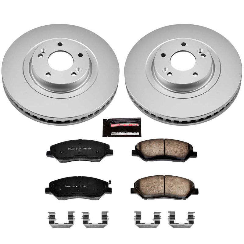 Power Stop CRK6951 Z17 Evolution Front Brake Kit for 2013-2016 Hyundai Santa Fe product image