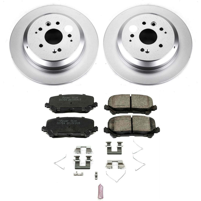 Power Stop CRK6953 Z17 Evolution Rear Brake Kit for 2014-2016 Acura MDX product image