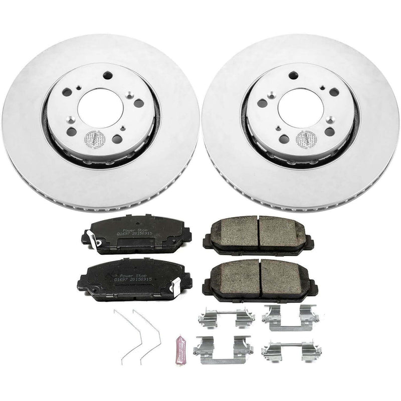 Power Stop CRK6955 Z17 Evolution Front Brake Kit for 2014 Acura Rlx Base product image