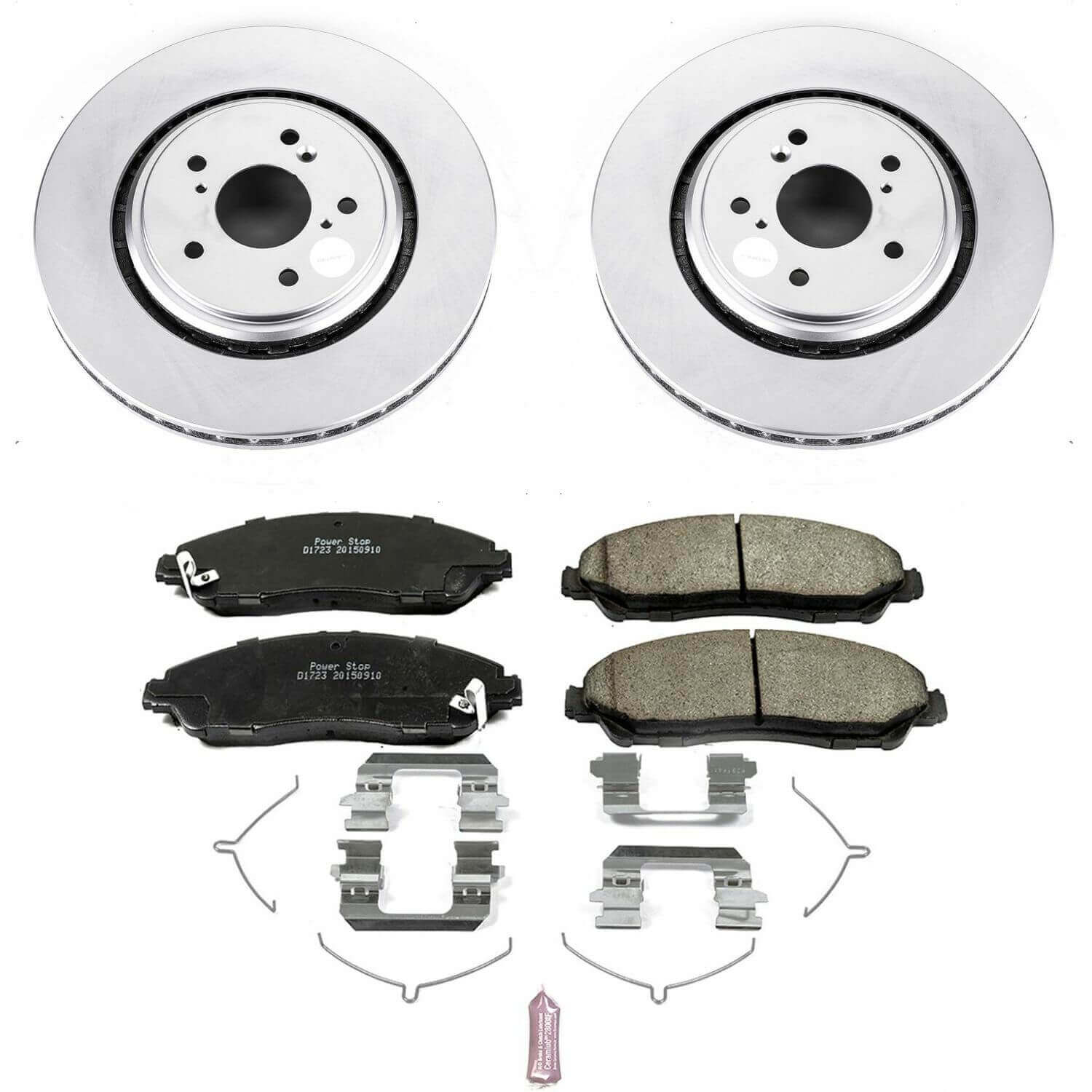 Power Stop CRK6957 Z17 Evolution Front Brake Kit for 2014-2016 Acura MDX product image